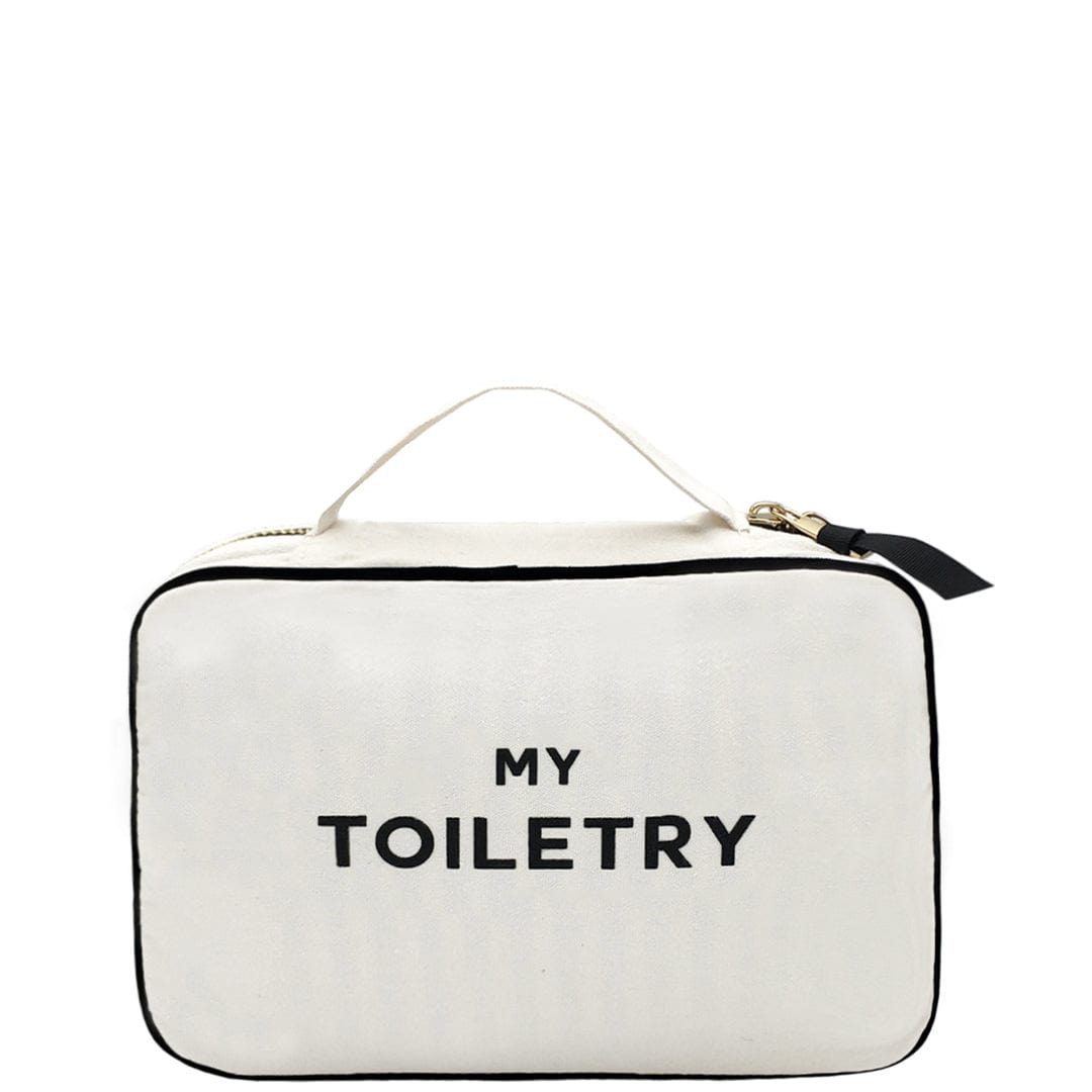 Folding/Hanging Toiletry Case, Cream