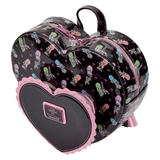 Loungefly: Valfre Double Heart Mini Backpack