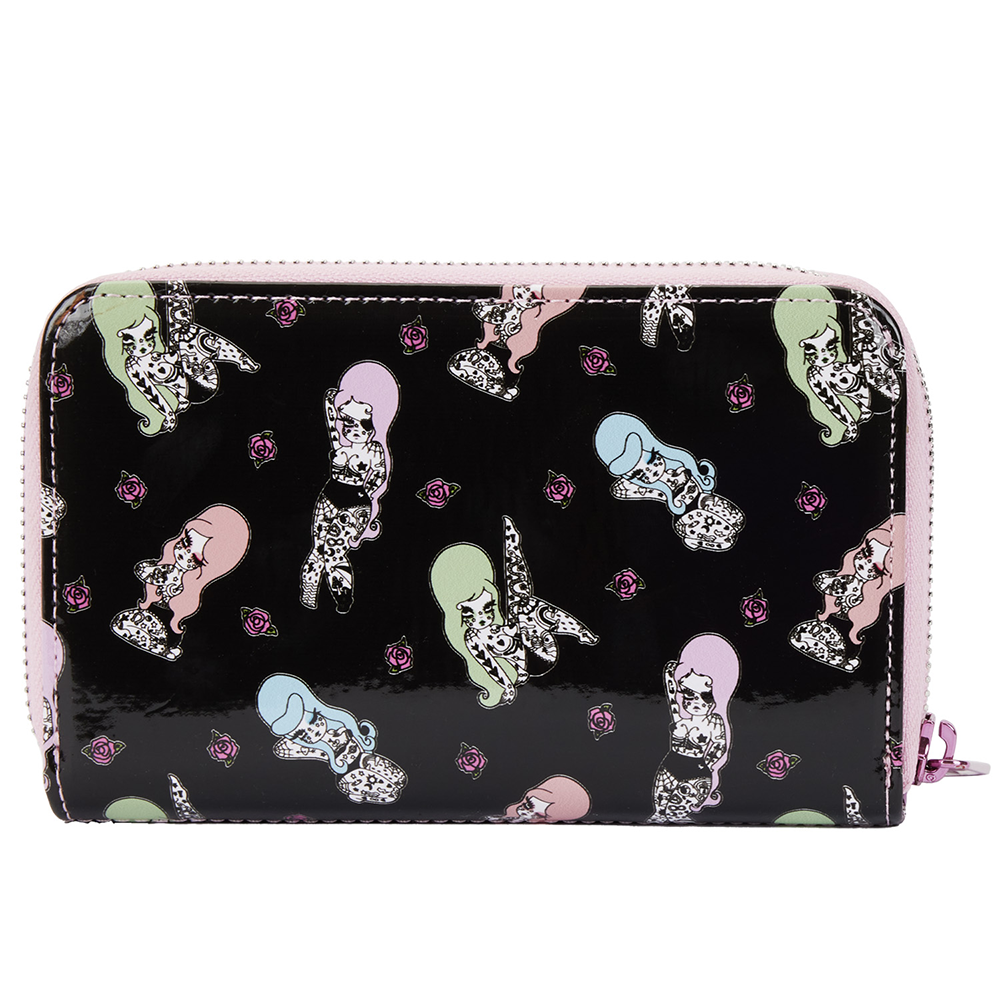 Loungefly: Valfre Tattoo Aop Zip Around Wallet