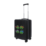 Paramount TMNT 22.5" Black Carry-On Suitcase Luggage