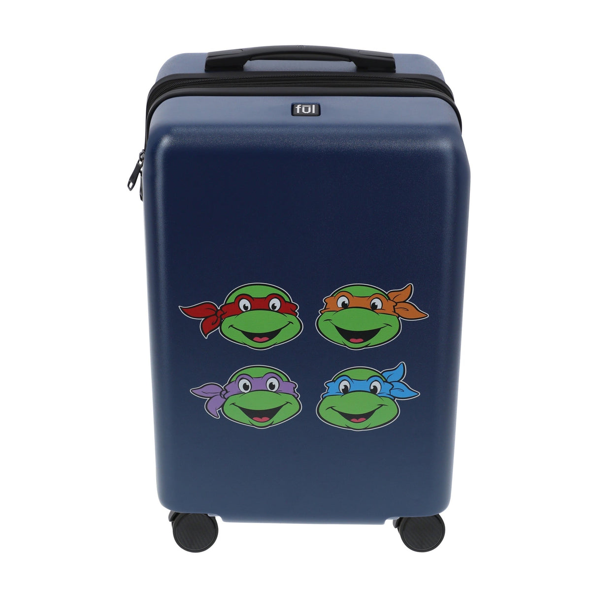 Paramount TMNT 22.5" Navy Carry-On Suitcase Luggage