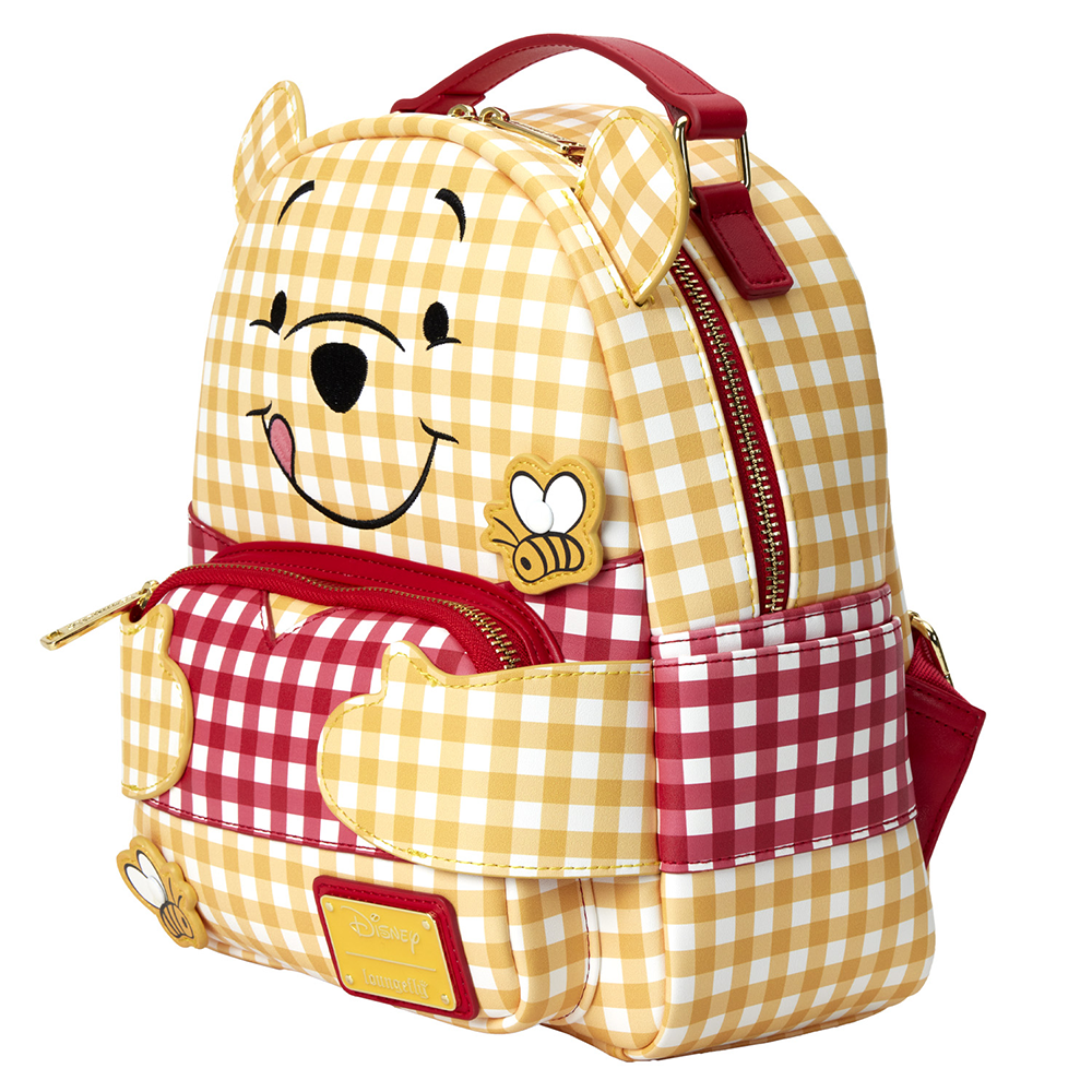 Loungefly: Disney Winnie The Pooh Gingham Mini Backpack