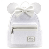 Loungefly: Disney - Minnie Sequin Wedding Mini Backpack