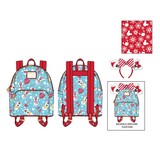 Loungefly: Disney - Minnie and Mickey Snowman Mini Backpack and Headband Set