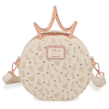 Loungefly: Disney Ultimate Princess Metal Crown Crossbody Bag