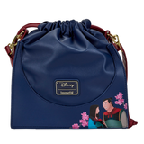 Loungefly: Disney Mulan Castle Cinch Sack Cross Body Bag