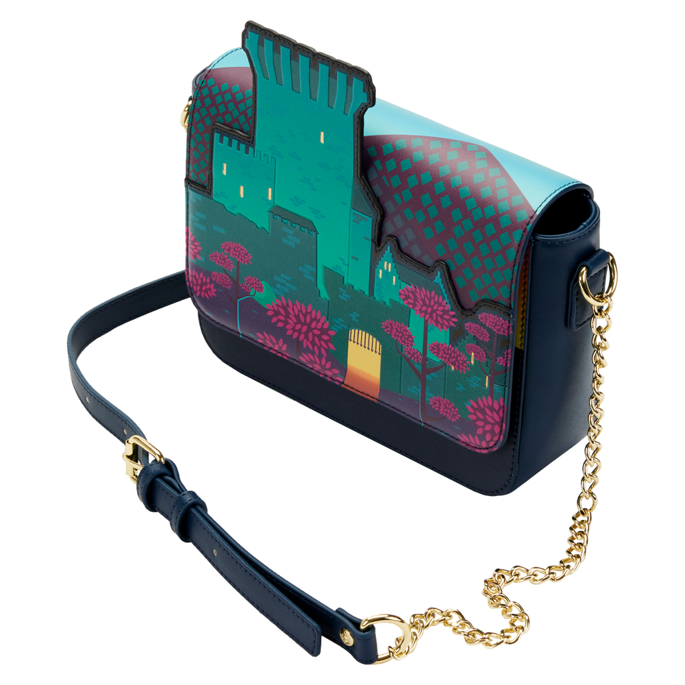 Loungefly: Disney - Brave Princess Castle Series Cross Body Bag