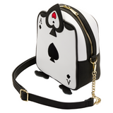 Loungefly: Disney Alice in Wonderland - Ace of Spades Cross Body Bag