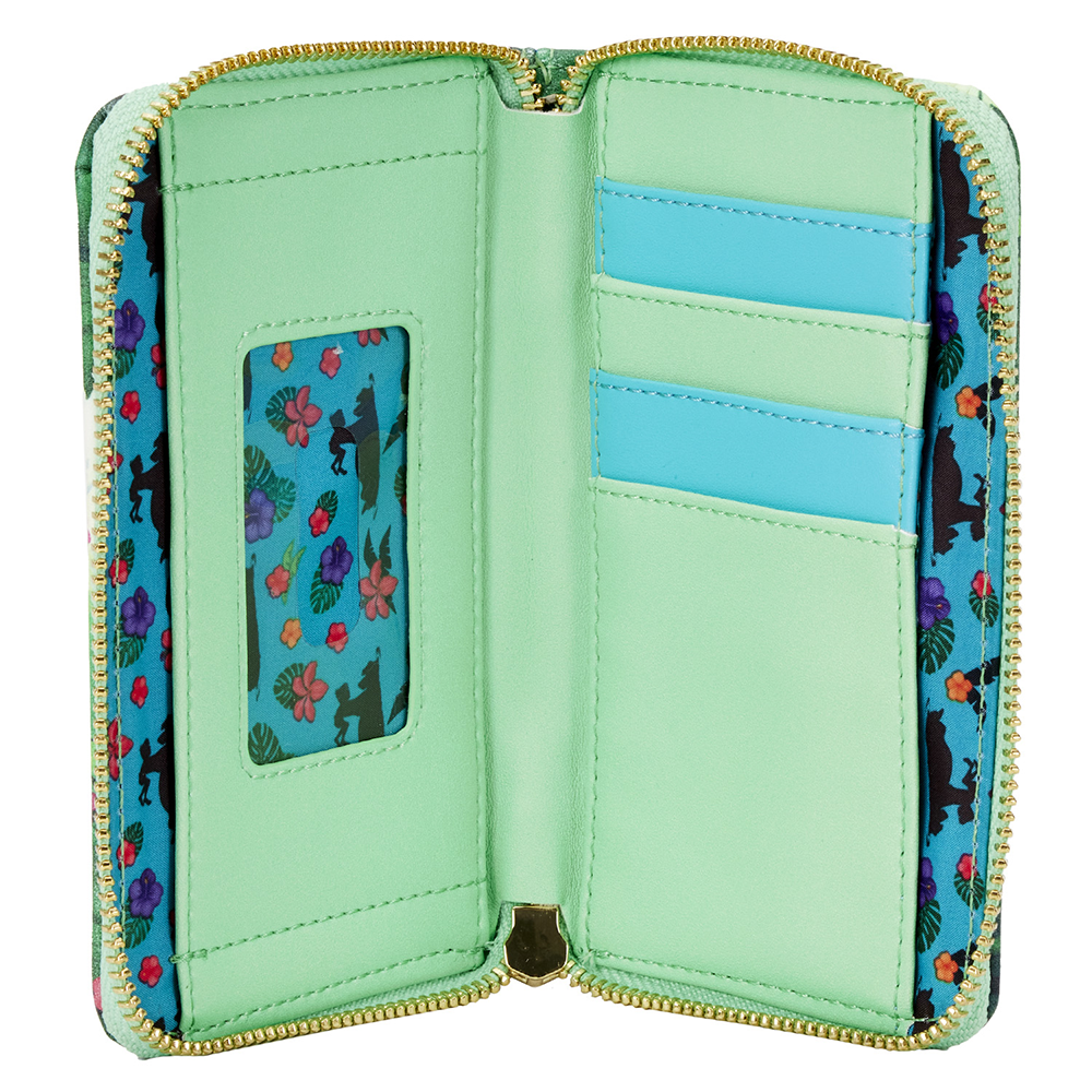 Loungefly: Disney Jungle Book Bare Necessities Zip Around Wallet