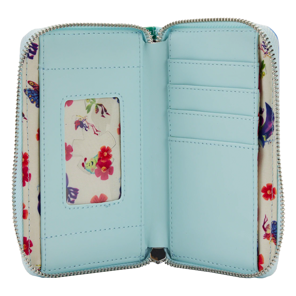 Loungefly: Pixar A Bugs Life - Earth Day Zip Around Wallet