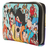 Loungefly: Disney - Goofy Movie Collage Zip Around Wallet