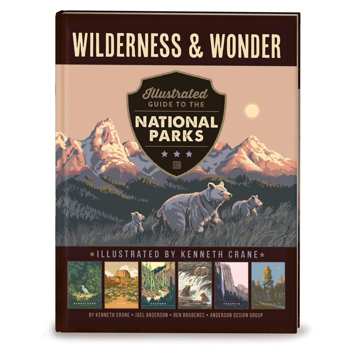 ** Wilderness & Wonder: An Illustrated Guide to the National Parks HARD COVER Book