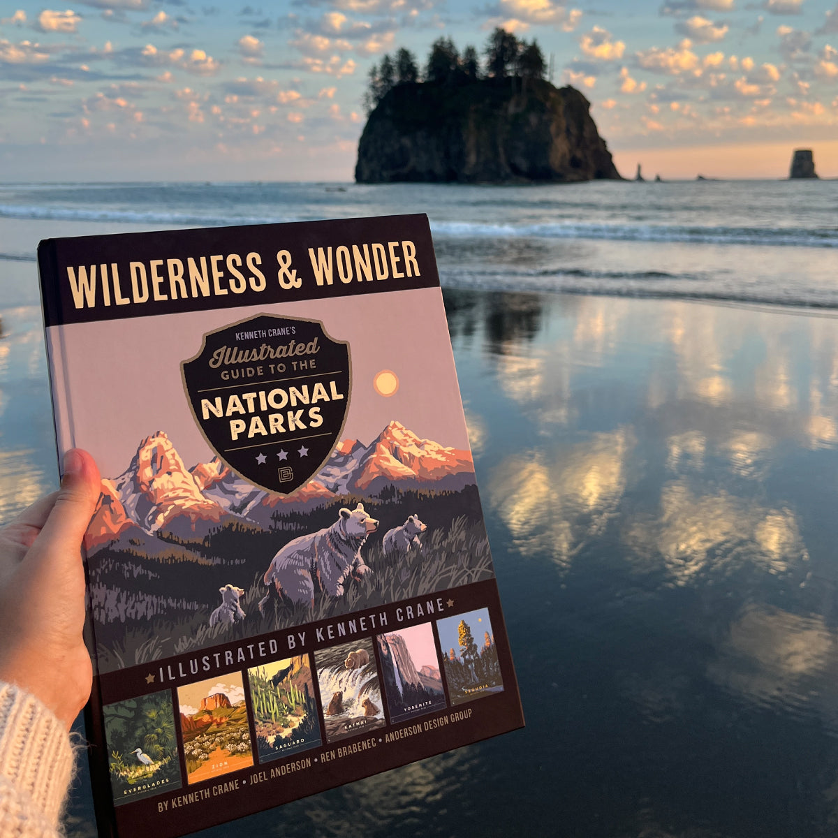 ** Wilderness & Wonder: An Illustrated Guide to the National Parks HARD COVER Book