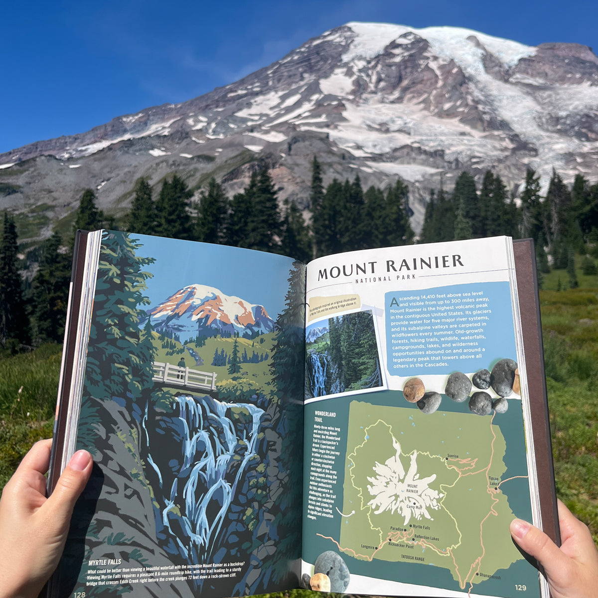 ** Wilderness & Wonder: An Illustrated Guide to the National Parks HARD COVER Book