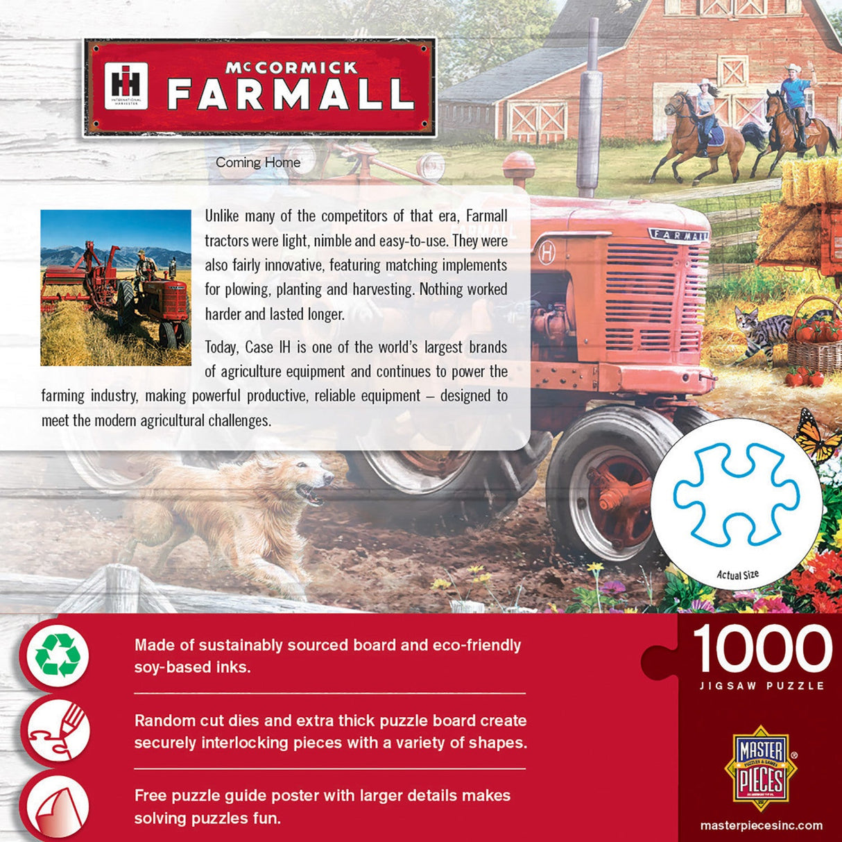 Farmall - Coming Home 1000 Piece Jigsaw Puzzle