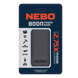 8000 mAh Power Bank - Pocket Size Portable Power, by Nebo