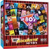 80's Blockbusters 1000 Piece Jigsaw Puzzle