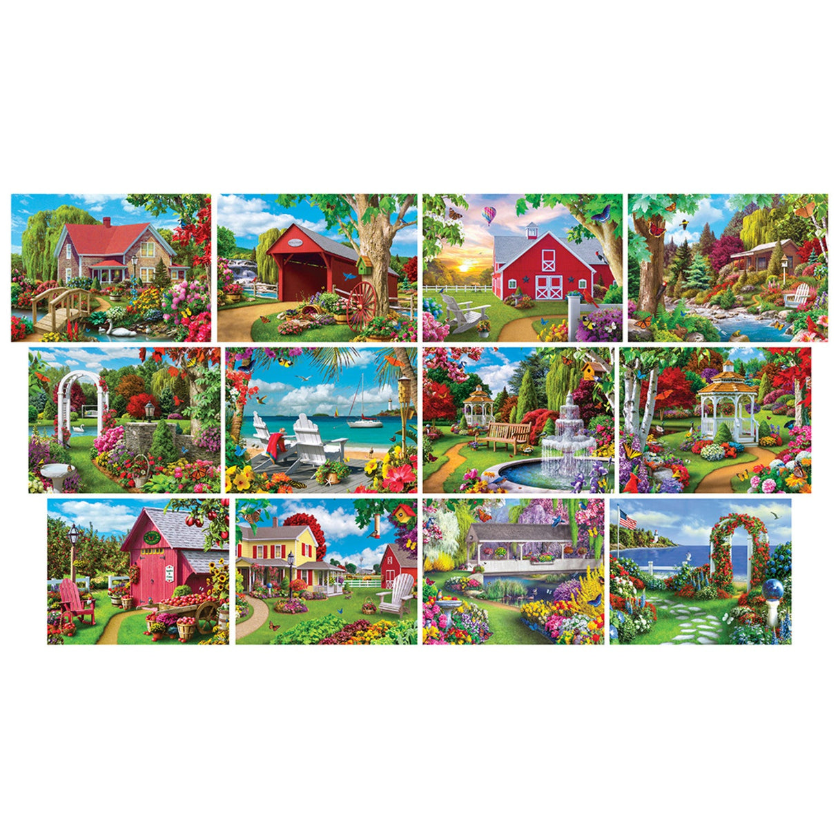 Alan Giana Jigsaw Puzzle Collection - 12 Pack