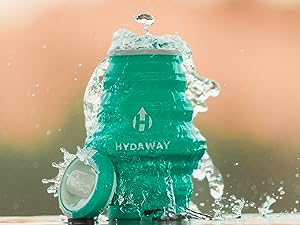 25 oz Collapsible Water Bottle by Hydaway