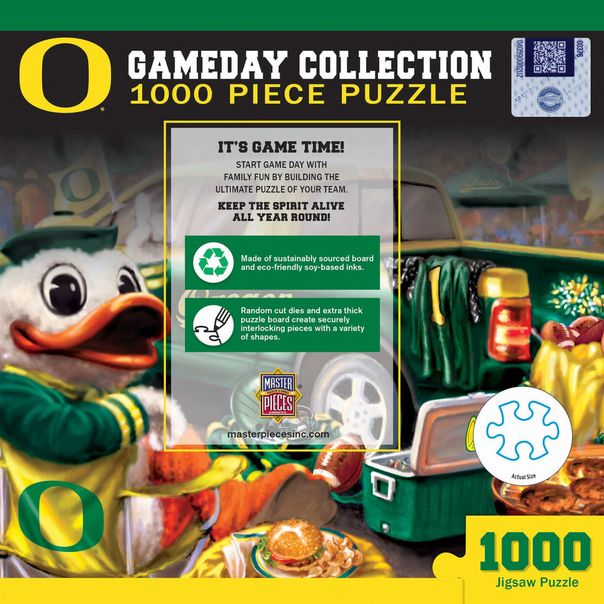 Oregon Ducks - Gameday 1000 Piece Jigsaw Puzzle