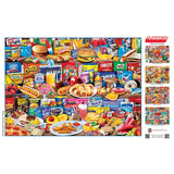 Flashbacks - Kids Favorite Foods 1000 Piece Jigsaw Puzzle