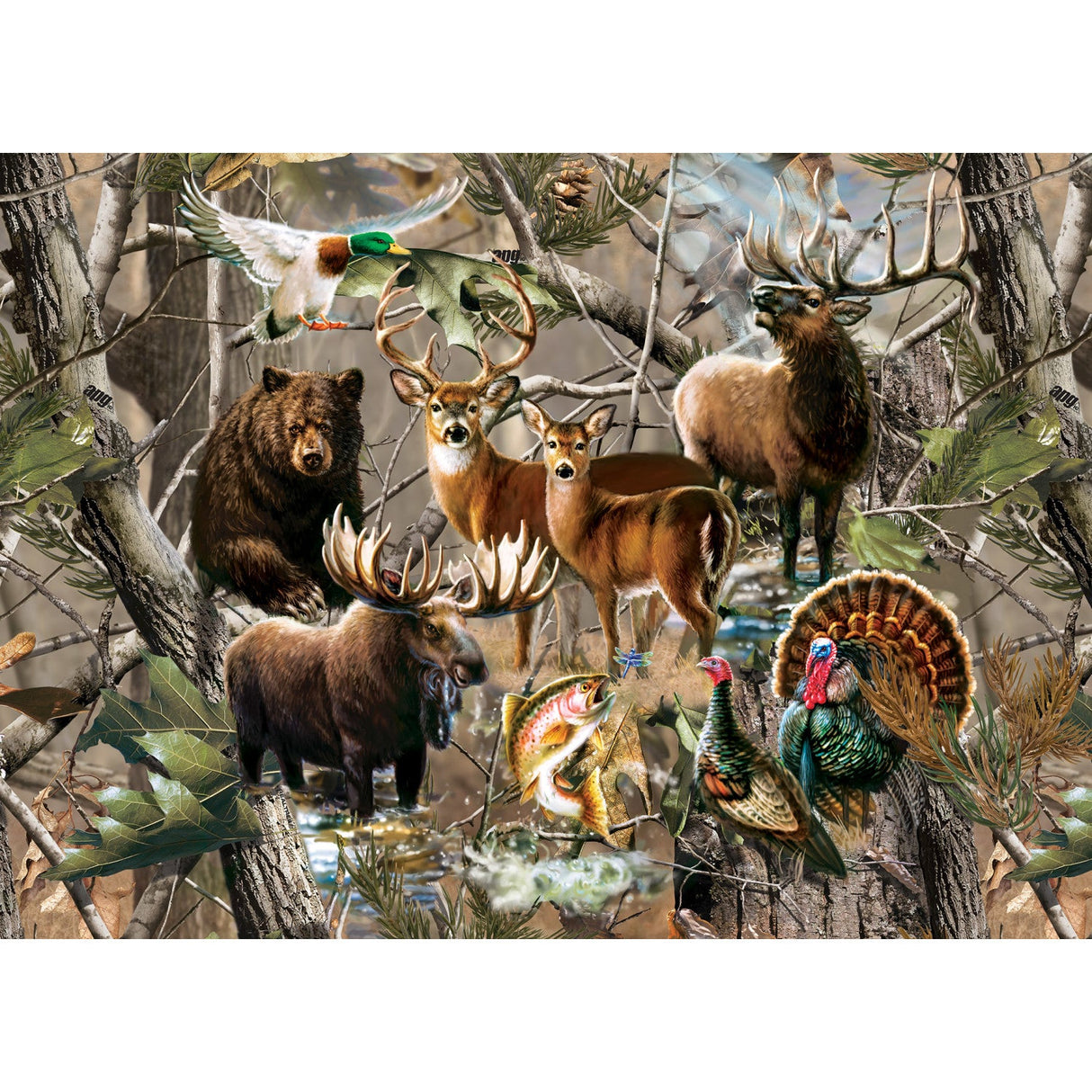 Realtree - Open Season 1000 Piece Jigsaw Puzzle