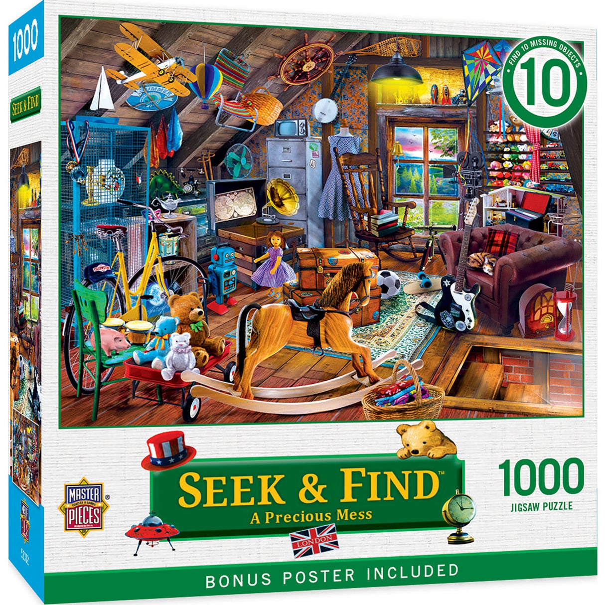 Seek & Find - A Precious Mess 1000 Piece Jigsaw Puzzle