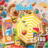 Beach 100 Piece Jigsaw Puzzle