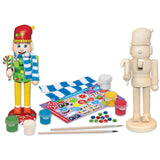 Holiday Craft Kit - Nutcracker Elf Wood Craft & Paint Kit