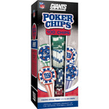 New York Giants 100 Piece Poker Chips