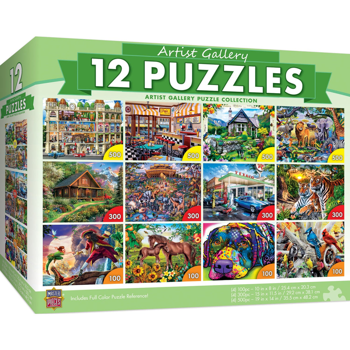 Artist Gallery Jigsaw Puzzle Collection - 12 Pack