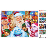 The North Pole Family Portrait 500 Piece Jigsaw Puzzle