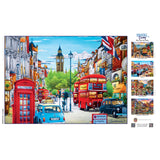 Travel Diary - London 500 Piece Jigsaw Puzzle