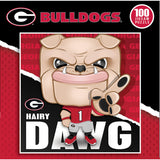 Hairy Dawg - Georgia Bulldogs Mascot 100 Piece Jigsaw Puzzle