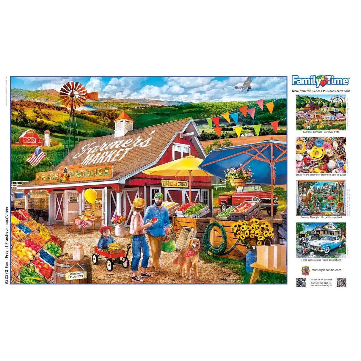 Family Time - Farm Fresh 400 Piece Jigsaw Puzzle