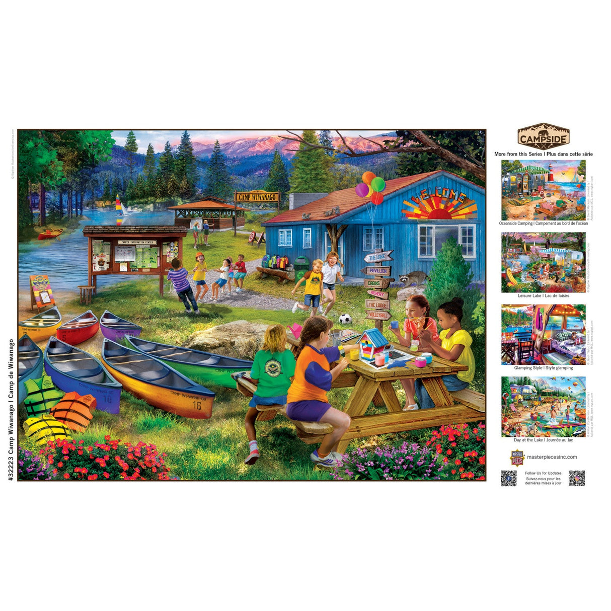 Campside - Camp Wiwanago 300 Piece EZ Grip Jigsaw Puzzle