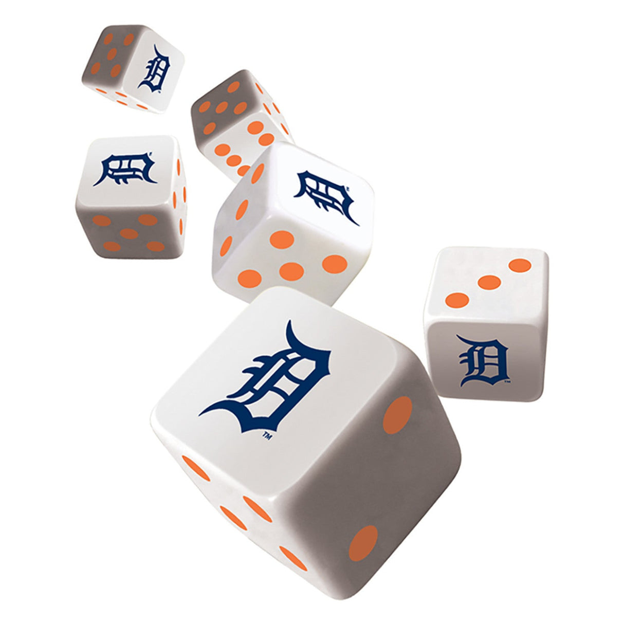 Detroit Tigers Dice Set