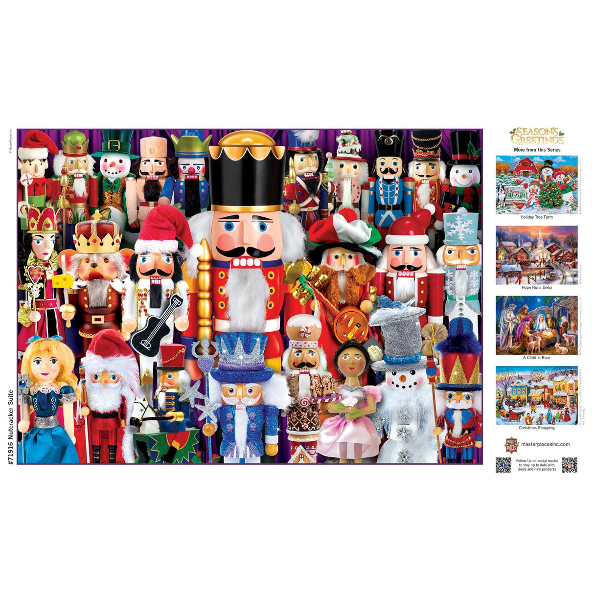 Season's Greetings - Nutcracker Suite 1000 Piece Jigsaw Puzzle