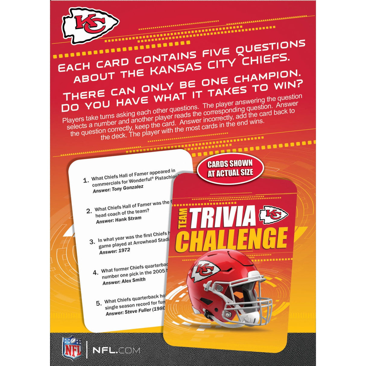 Kansas City Chiefs Trivia Challenge