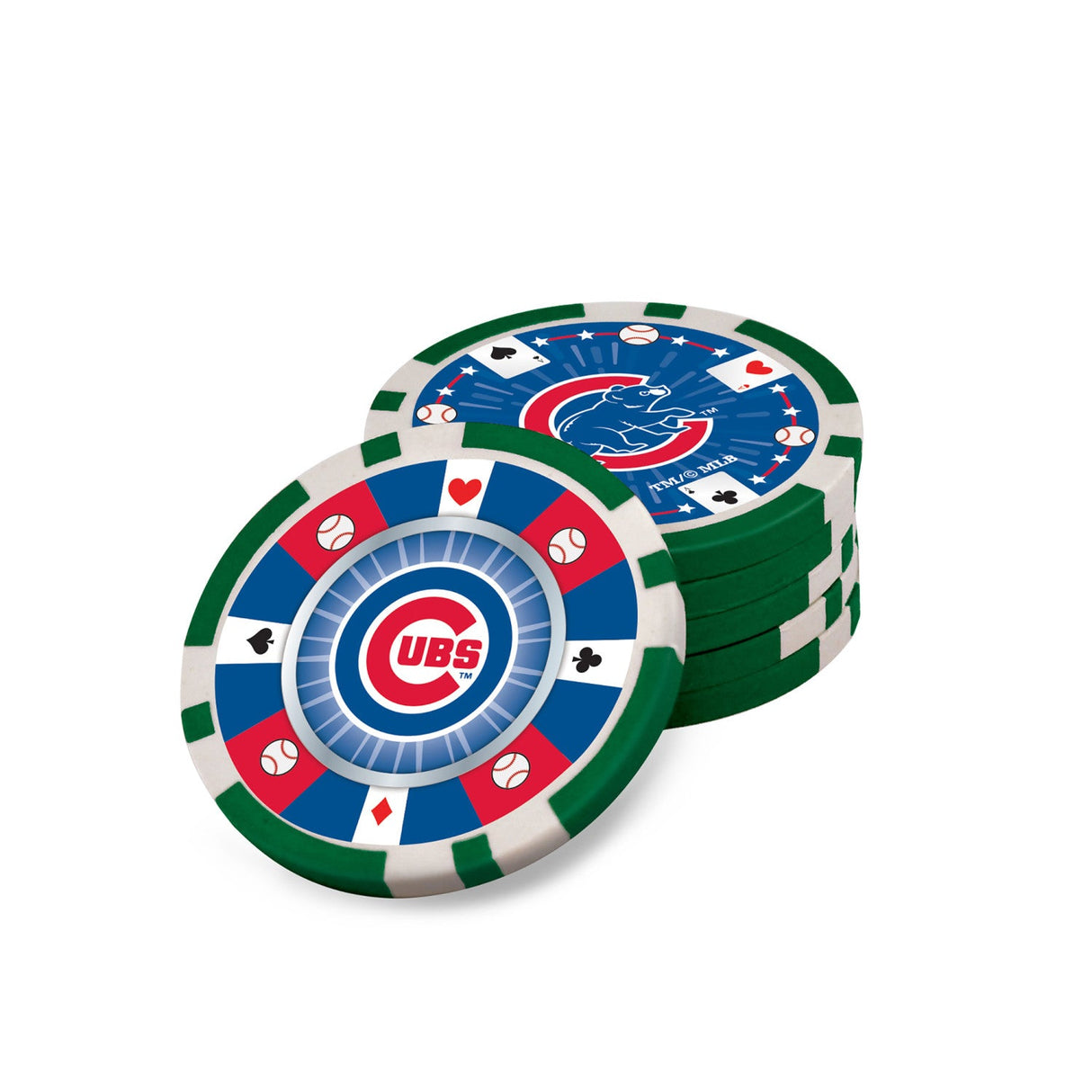 Chicago Cubs 300 Piece Poker Set