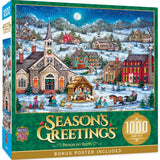 Season's Greetings - Peace on Earth 1000 Piece Jigsaw Puzzle