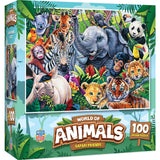 World of Animals - Safari Friends 100 Piece Jigsaw Puzzle