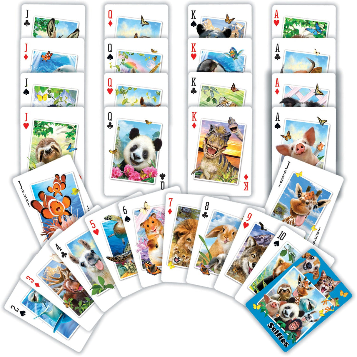 Selfies Playing Cards - 54 Card Deck