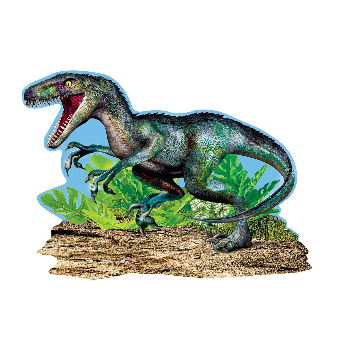 Raptor 100 Piece Shaped Jigsaw Puzzle