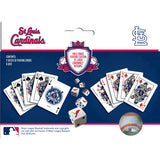 St. Louis Cardinals - 2-Pack Playing Cards & Dice Set