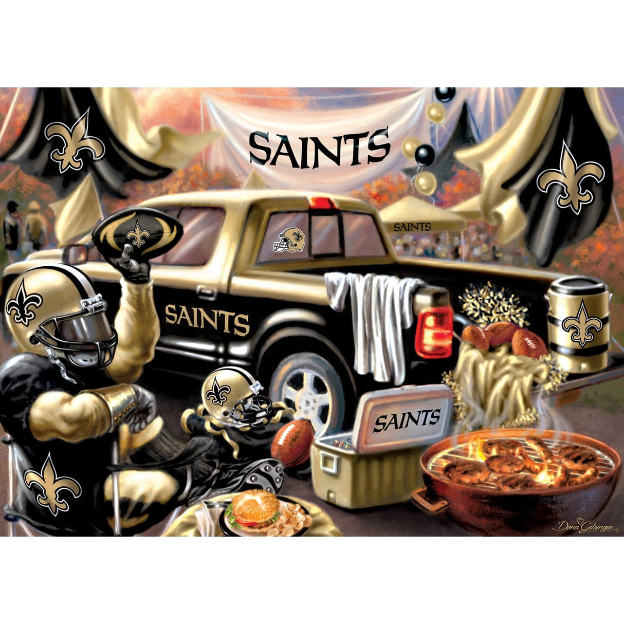 New Orleans Saints - Gameday 1000 Piece Jigsaw Puzzle