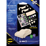 Batman - Mini Joker Car Wood Wood Craft & Paint Kit