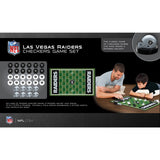 Las Vegas Raiders Checkers Board Game