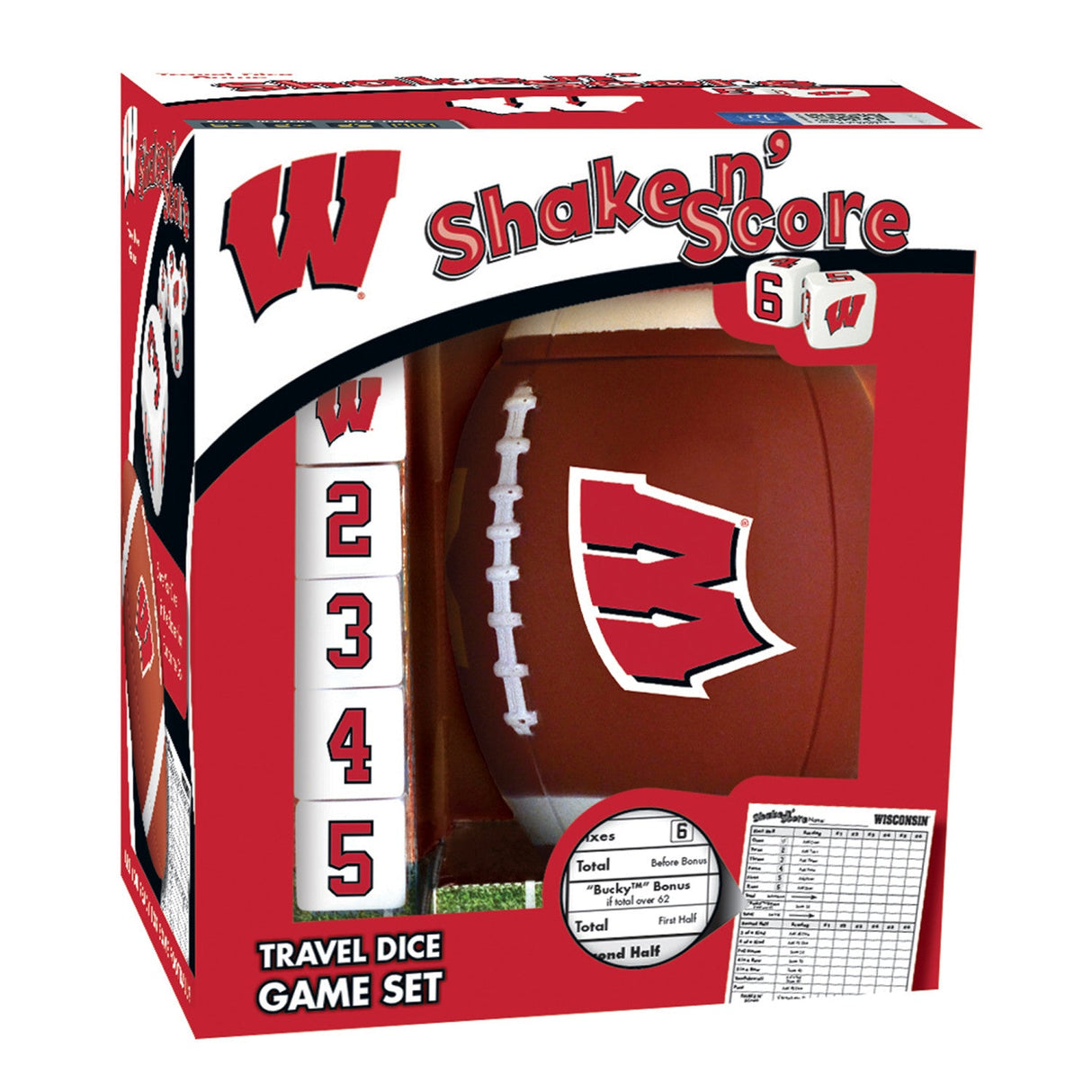 Wisconsin Badgers Shake n' Score