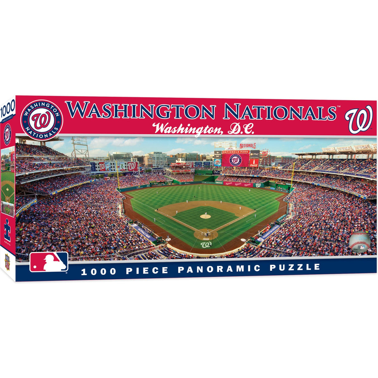 Washington Nationals - 1000 Piece Panoramic Jigsaw Puzzle